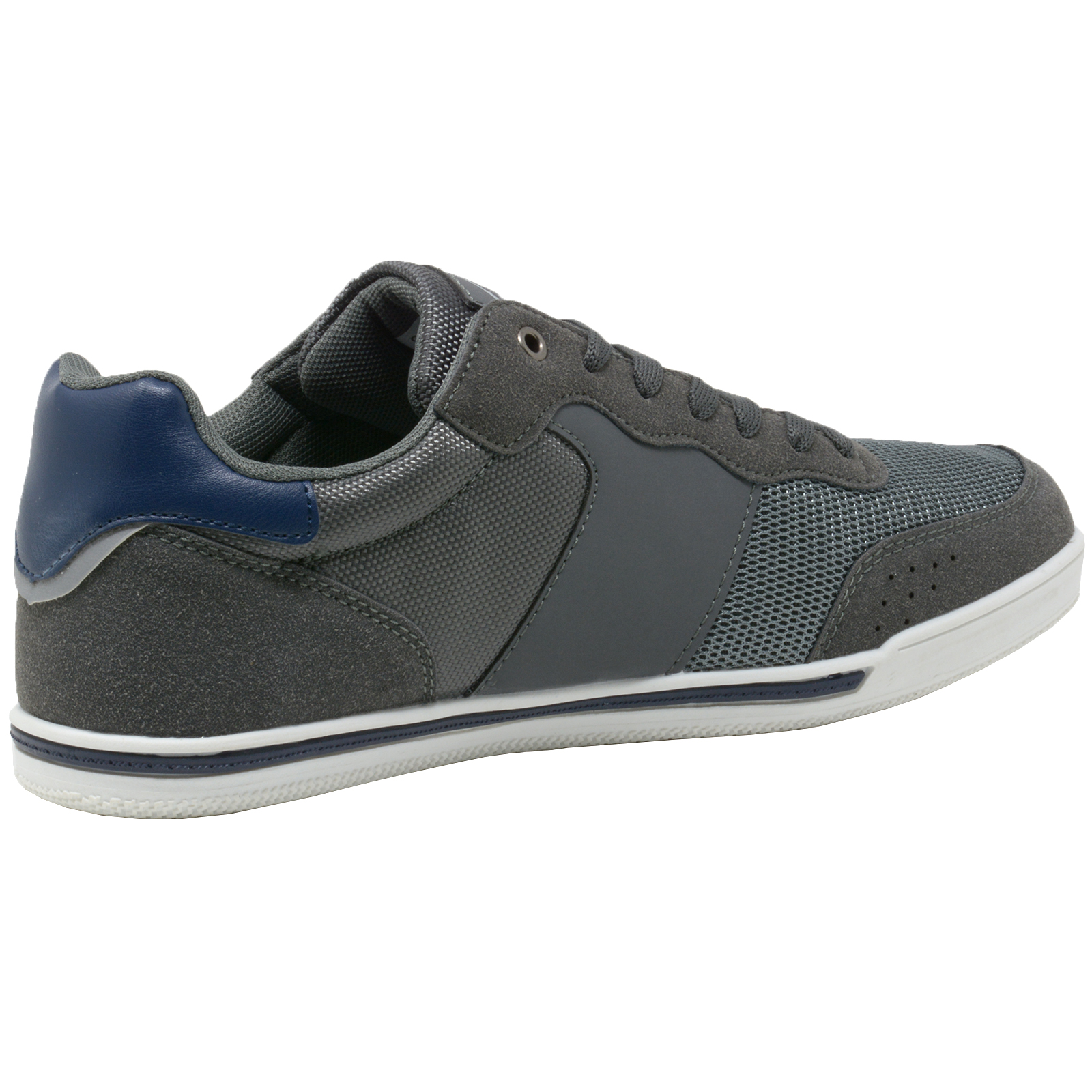 Alpine Swiss Liam Mens Fashion Sneakers Suede Trim Low Top Lace Up